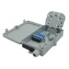 4 port plastic ftb fiber termination box, indoor outdoor use, ip65, abs+pc material, high impact, long time use