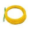 fiber patch cord sc/apc sc/apc sm sx 3.0mm yellow, low loss single mode simplex high speed