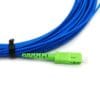 fiber patch cord sc/apc sc/apc sm sx 3.0mm blue , low loss single mode, rohs compliance