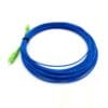 fiber patch cord sc/apc sc/apc sm sx 3.0mm blue , low loss single mode, rohs compliance
