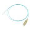 sc upc om3 multi mode fiber pigtail 0.9mm aqua (wathet) 10gbps, sx short wavelength, 0.9mm jacket