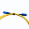 sc sc upc single mode fiber patch cord 3.0mm yellow, low loss os2, 9/125μm