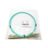 sc/pc to sc/pc multimode om3 dx 3.0mm aqua fiber patch cord, high performance network connectivity solution