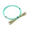 sc/pc to sc/pc multimode om3 dx 3.0mm aqua fiber patch cord, high performance network connectivity solution