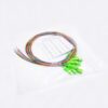 sc apc sm fiber pigtail 0.9mm sx 12 color options, high performance optical cable
