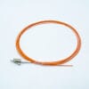 fiber optic lc lc multimode pigtail, om1/om2, 50/62.5µm, orange