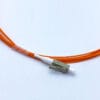 fiber optic lc lc multimode pigtail, om1/om2, 50/62.5µm, orange