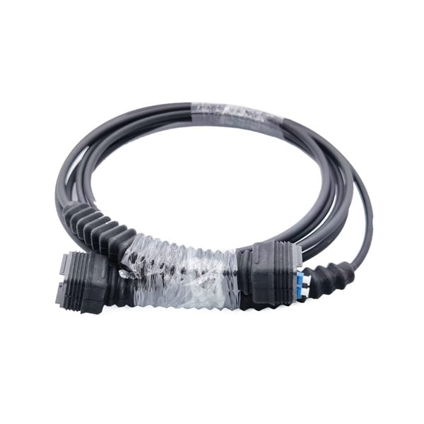 high durability nsn boot compatible duplex lc fiber optic patch cord