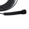 outdoor sc lc duplex patch cord wire, connector: lc uniboot (nsn), sc duplex with clip; cable type: gyhjh 5mm 2 cores single mode g.657a lszh, black, 5mts, 1pc/bag