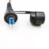 ftta dual lc waterproof fiber optic patch cord with odva connector for 5g outdoor antenna