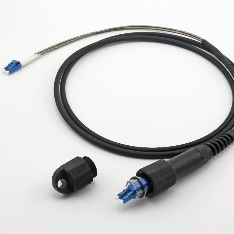 pdlc high performance outdoor fiber optic cable assembly outdoor use