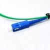 sc fc single mode fiber patch cord, 2.0mm green, upc polish, low insertion loss, high performance