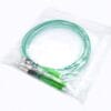 fiber patch cord sc/apc fc/pc sm sx 2.0mm green, low loss single mode simplex, high speed