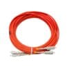 sc/pc to sc/pc duplex multimode fiber patch cord om2 3.0mm orange dx, reliable performance