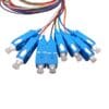 pre terminated sc/upc single mode pigtail 0.9mm slim 8 color coding