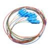 pre terminated sc/upc single mode pigtail 0.9mm slim 8 color coding