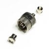 sma905 voa optical attenuator, mechanical adjusting by hand, 1 30db, 1310/1490nm/1550nm single mode fiber