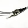 st fiber optic pigtail om1 62.5/125μm lszh gray 2m