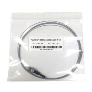 st upc om1 multimode fiber pigtail 0.9mm gray high speed durable optical connector