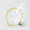 st upc single mode simplex 0.9mm fiber optic pigtail yellow, high performance connector