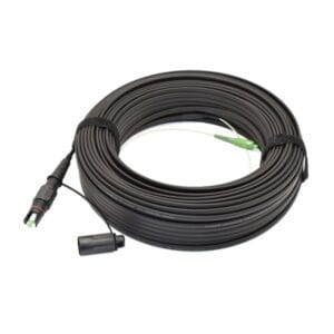 high performance supertap fiber optic patch cord with 4x7mm flat cable for wireless networks