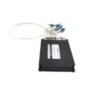 mux demux cwdm module 6ch with lc connectors, 1371nm to 1391nm, packed in abs box size 100*80*10mm