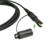 optitap sca pc sc apc sm sx 5.0mm black round cable
