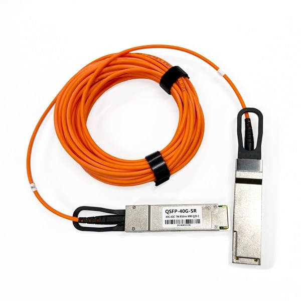 40g qsfp+ active optical cable 10m multimode cable om2 for short distance q28 e sr