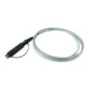 optitap pigtail flat drop gray fiber optic cable indoor connectivity solution