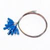 sc upc single mode simplex fiber pigtail 0.9mm 12 colors high performance optical cable