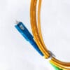 telecom patch cord sc/apc sc/upc sm sx 3.0mm yellow, high performance