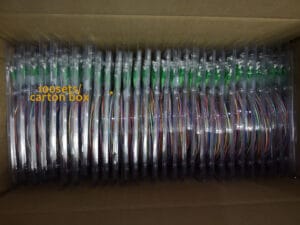 corning lc single mode fiber pigtail (12 strands sm) 9/125μm, 0.9mm jacket, 1m/2m custom length