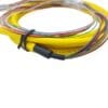 hd bundle pigtail 18 fibers om3 multimode mpo breakout | 0.9mm tight buffer | tia/eia 604 compliant
