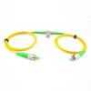 fc apc 980nm pm fiber optical attenuator, green