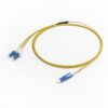 high density wiring senko sn™ fiber optic patch cord lc lc duplex connector, g657b3 lszh 2 meter, breakout cable 2.0mm 0.3m
