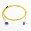 high density wiring senko sn™ fiber optic patch cord lc lc duplex connector, g657b3 lszh 2 meter, breakout cable 2.0mm 0.3m