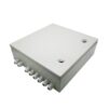 gp05b 48 high density fiber panel wall mount with management tray, 48 ports, tool less