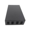 8 port wall mount fiber patch panel wtb l08, 1u rack compatible, lc/sc/fc adapters, 19" standard, for optical distribution