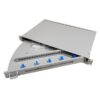 gpvp01 pivoting rack mount patch panel 1u rack mount, 360° rotation, metal housing