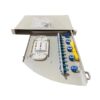 gpvp01 pivoting rack mount patch panel 1u rack mount, 360° rotation, metal housing