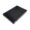 12 port lc sliding fiber optic patch panel 24/48 core, 1u rackmount, metal body