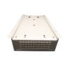 wall mounted wtb a48 48 core fiber optic patch panel with metal housing and cable management