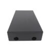 8 port wall mount fiber patch panel wtb l08, 1u rack compatible, lc/sc/fc adapters, 19" standard, for optical distribution