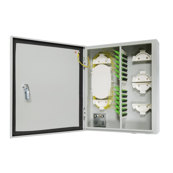 subsize fiber patch panel 48 port sc/apc odf wall mount, corrosion resistant
