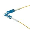 2 cores lc to lc patch cord single mode g.657a2 lszh 1.5 m, dual lc with uniboot and long pull strip