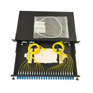 gpsm 2lc24 upc fiber patch panel 24 port lc upc, 2u rack, 48 core