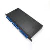 rack mount fiber patch panel, odf sc 24 cores, 1u metal housing, for data centers