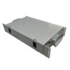 2u rack mount fiber optic patch panel, 48/96 port, sc/lc/st compatible, metal chassis, for data centers