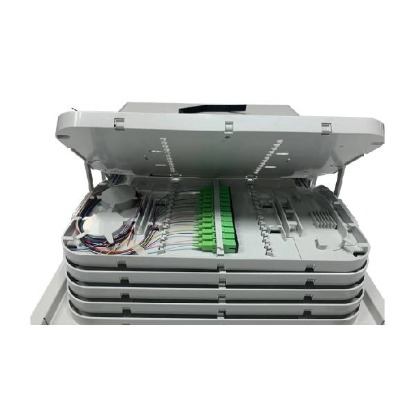 3u odf chassis for 1×8 lgx module, 96 core, sc/lc compatible, metal rackmount