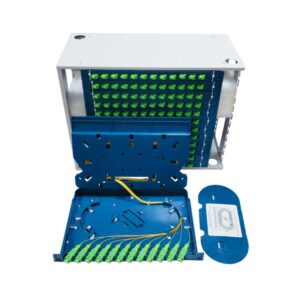 gb a 144 fiber odf 144 core 4u rack panel, 0.3db insertion loss, hot swappable